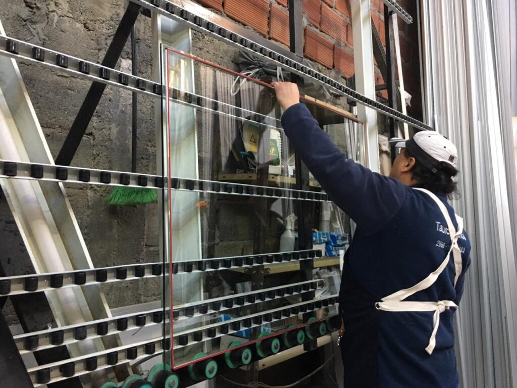 Fabricación del termopanel