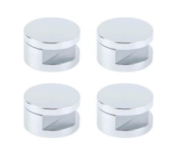 Soporte para Espejo 4 a 6 mm Zinc Cromado IM4071