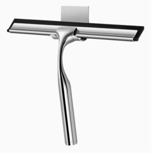 Limpia vidrios de acero inoxidable para mampara de baño