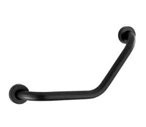 Agarradera Angular Negra de Acero Inoxidable INOMAX IM4178-N