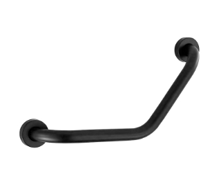 Agarradera Angular Negra de Acero Inoxidable INOMAX IM4178-N
