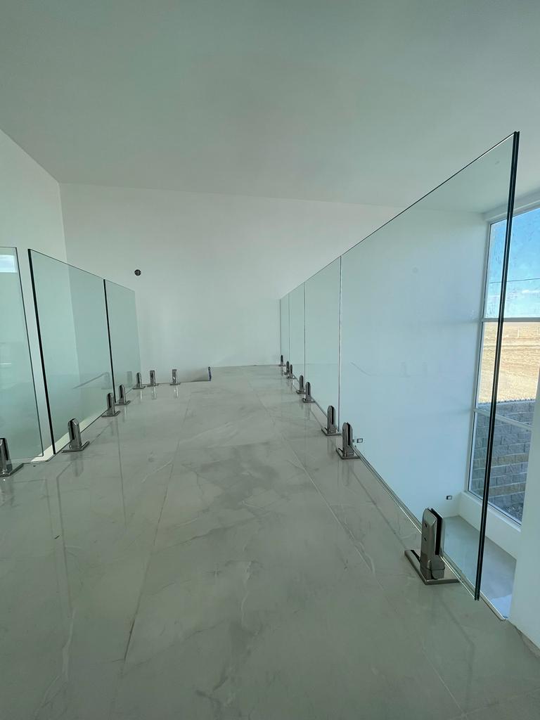 baranda de vidrio, vidrio templado, laminado 6+6, sentryglass, balcones, escaleras, seguridad,