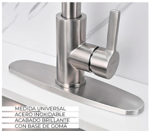 Base Cubre Agujeros para Monocomando INOMAX GRIF-04