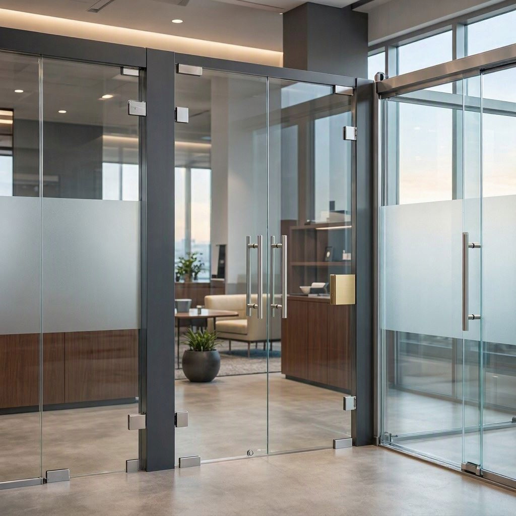 Puertas Templadas para Comercios e Interiores Puertas Templadas para Comercios e Interiores