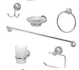 Set de Baño 6 Piezas INOMAX SET-06