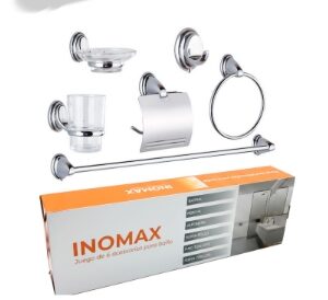 Set de Baño 6 Piezas INOMAX SET-09