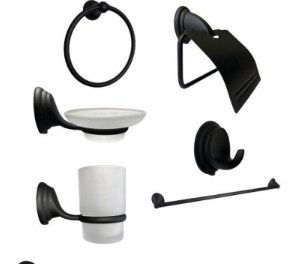 Set de Baño 6 Piezas INOMAX SET-09