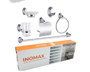 Set de Baño 6 Piezas INOMAX SET-09