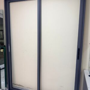 Ventana Corrediza 1500x1200 DVH Línea Módena Gris Microtexturado
